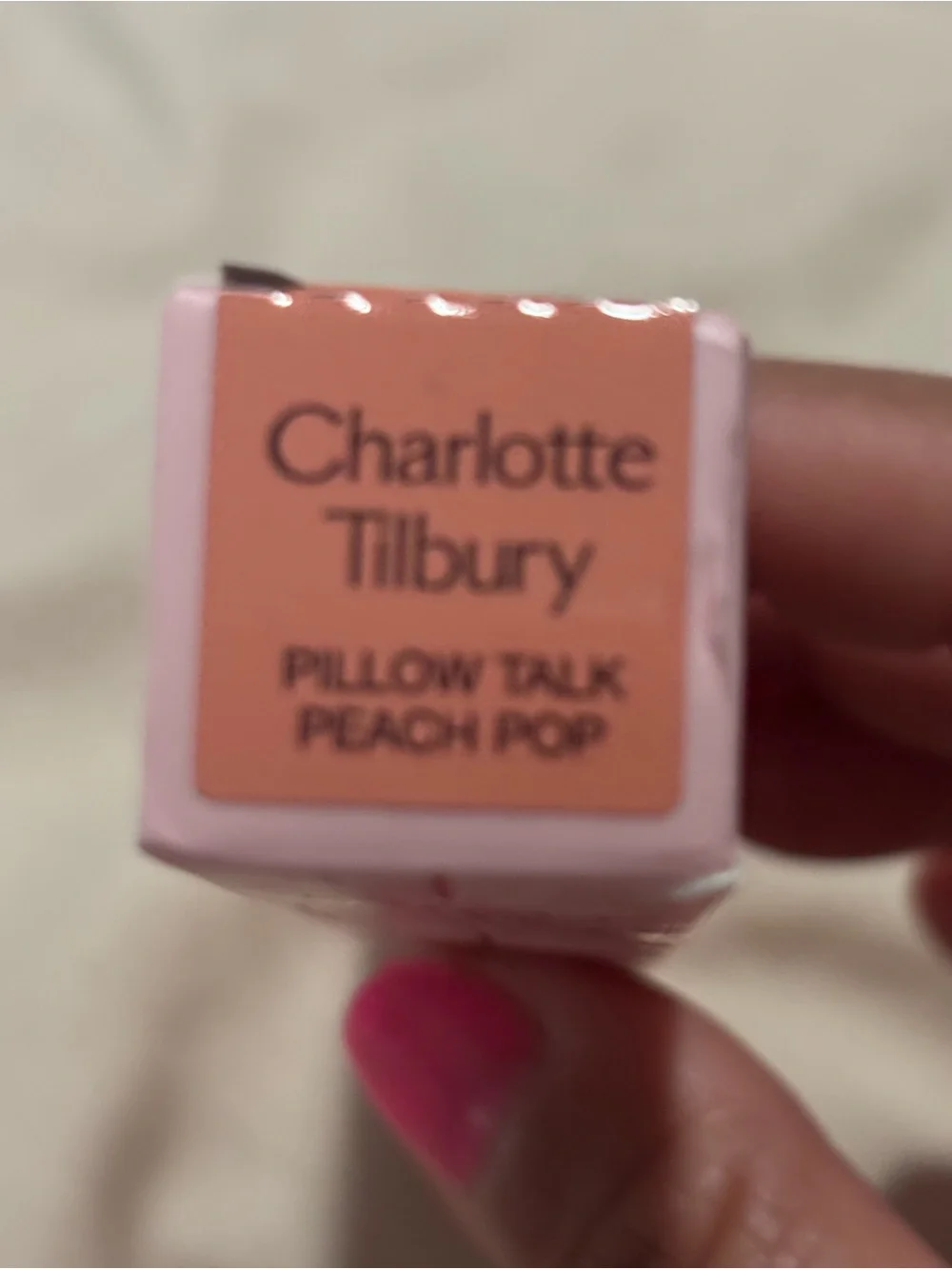 Charlotte Tilbury Pillow Talk Matte Beauty Blush Wand – Peach Pop – NEW IN BOX